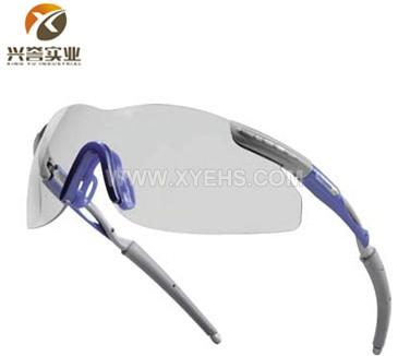 代尔塔101109运动款整片式透明防护眼镜