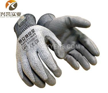 赛立特N10590 PU涂层透气防切割手套