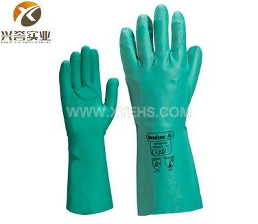 代尔塔201802丁腈高性能防化手套