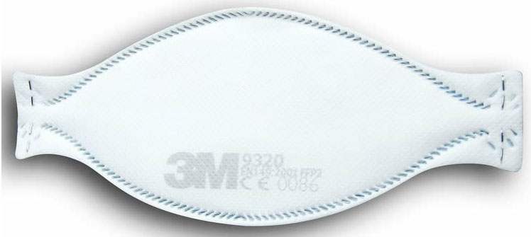 3M9320 P2 折叠式防尘口罩