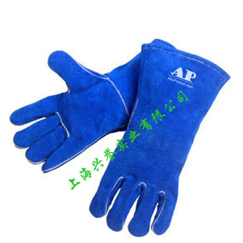 AP-0160彩蓝色焊接手套