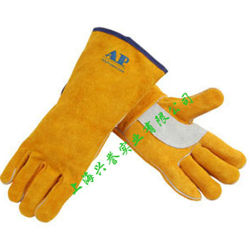 AP-2008金黄色护掌焊接手套