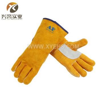 AP2008金黄色护掌焊接手套