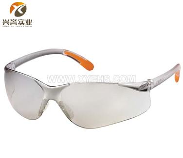 透明反光镜片防冲击眼镜KY213