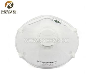 霍尼韦尔 H1005585 H801V KN95 标准型头戴式带呼吸阀防尘口罩