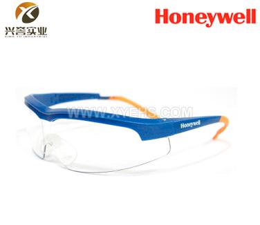 霍尼韦尔 110100 S600A透明镜片蓝色镜框防雾眼镜